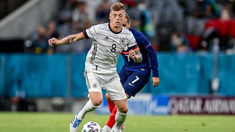 EM-Start gegen Frankreich: Es sollte das letzte Turnier für Toni Kroos werden.