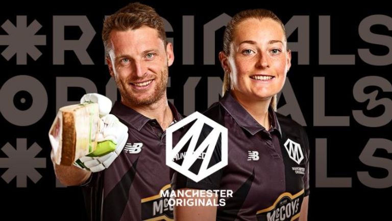 Zwei von Englands Besten: Jos Buttler und Sophie Ecclestone werden für die Manchester Originals in 'The Hundred' eine große Rolle spielen.