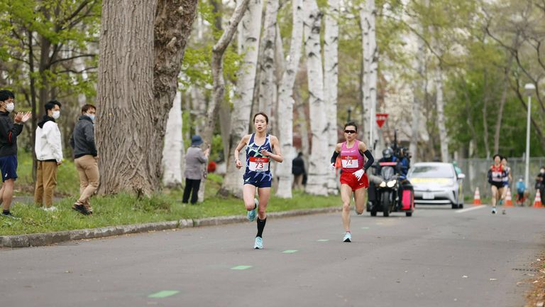 Marathon der Frauen am Samstag, 7. August um 0 Uhr. Wer hat nach 42,2 Kilometern die Nase vorn?