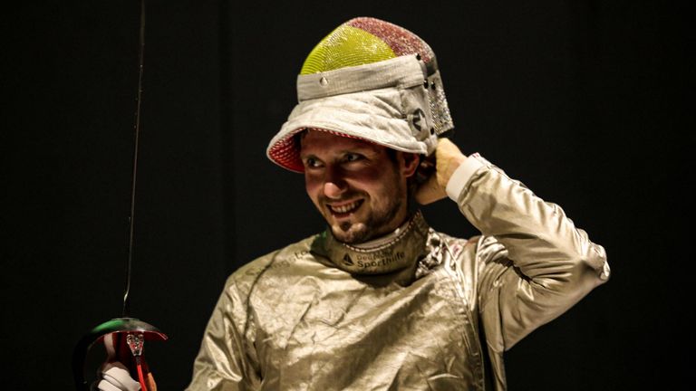 Max Hartung macht sich in Tokio Medaillenhoffnungen.