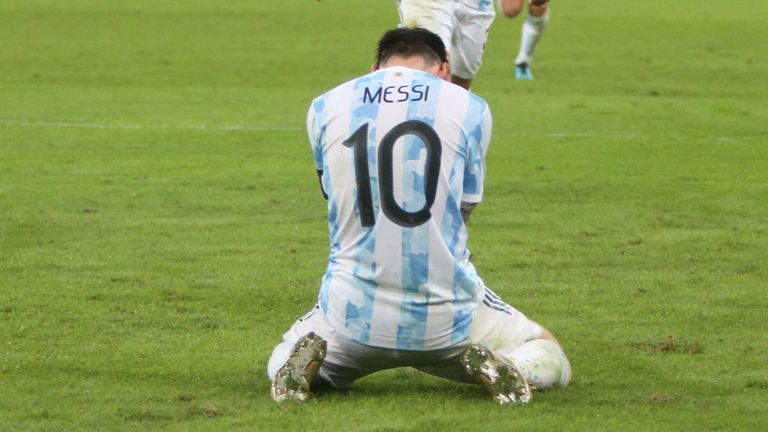 Lionel Messi gewinnt seinen ersten Titel mit Argentinien.