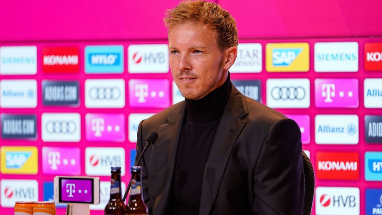 Julian Nagelsmann hat beim FC Bayern einen Vertrag bis 2026 unterschrieben.