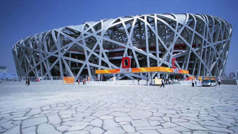 Stätte der Olympischen Spiele.