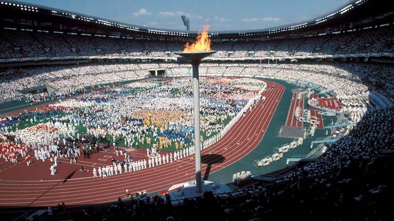 Stätte der Olympischen Spiele.