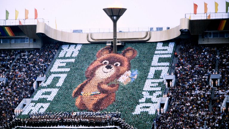 Stätte der Olympischen Spiele.