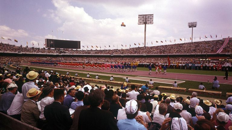 Stätte der Olympischen Spiele.