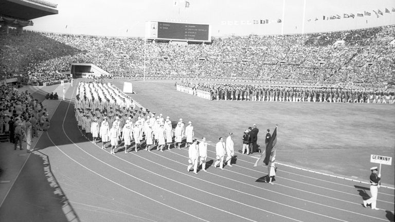 Stätte der Olympischen Spiele.