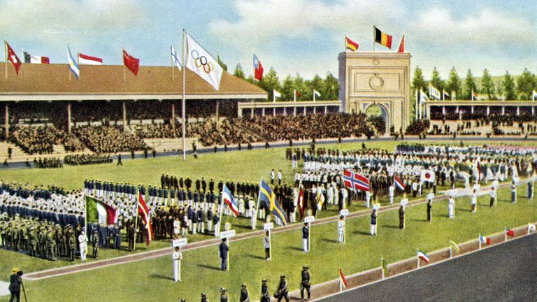 Spielstätte der Olympischen Spiele.