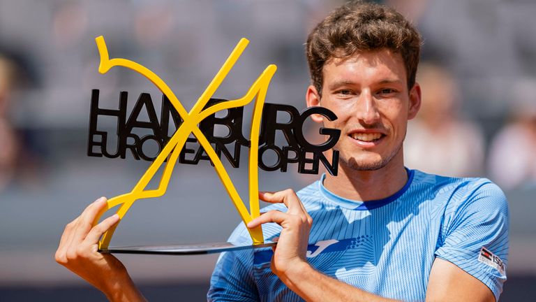 Pablo Carreno Busta gewinnt das Turnier am Hamburger Rothenbaum.