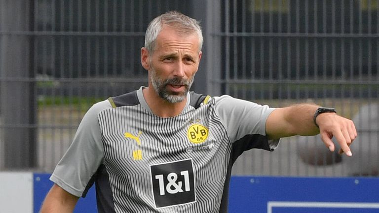 BVB-Trainer Marco Rose kann derzeit nicht noch nicht auf die Dienste von Mats Hummels zurückgreifen.