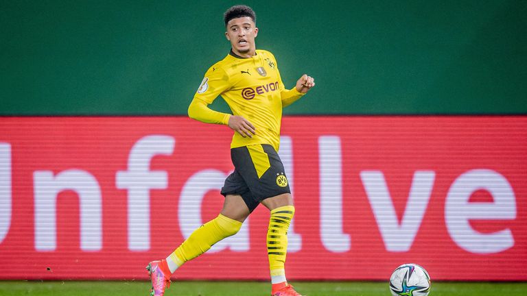 PLATZ 8: Jadon Sancho (Borussia Dortmund) - Marktwert: 105 Mio. Euro; Verlust: -5 Mio. Euro