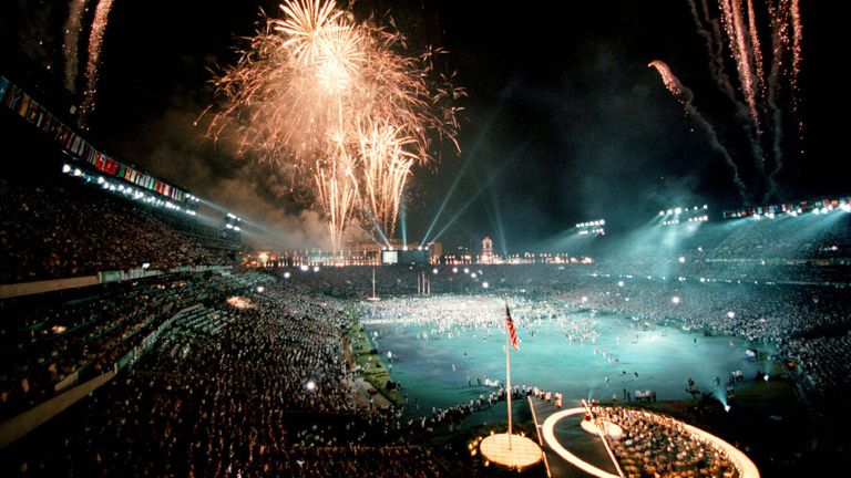 Stätte der Olympischen Spiele.