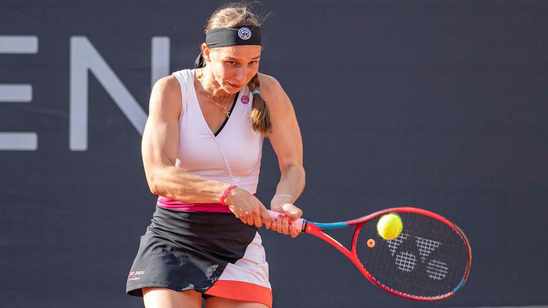 Tamara Korpatsch ist beim WTA-Turnier im polnischen Gdynia ins Viertelfinale eingezogen.