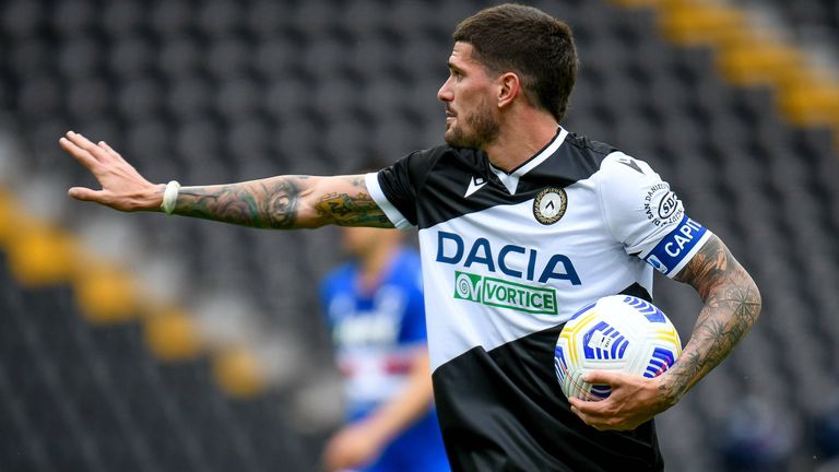 Udinese Calcio: Ausgaben: 2,5 Millionen Euro, Einnahmen: 61 Millionen Euro, Bilanz: +58,50 Millionen Euro