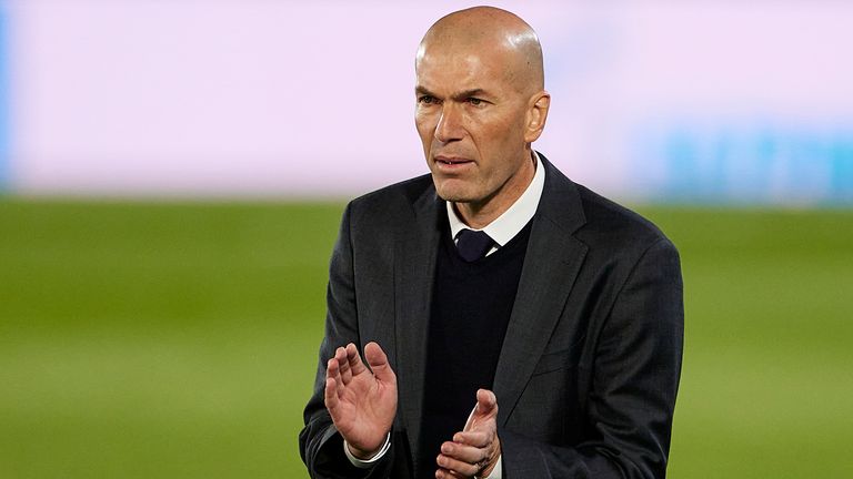 Zinedine Zidane ist derzeit vereinslos.