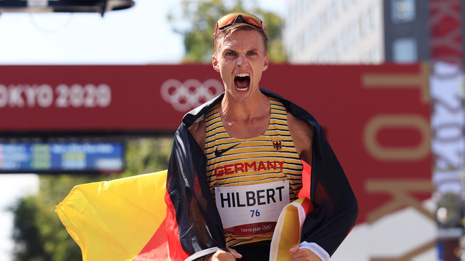 Olympia 2021 Jonathan Hilbert holt Silber im Gehen über 50 km