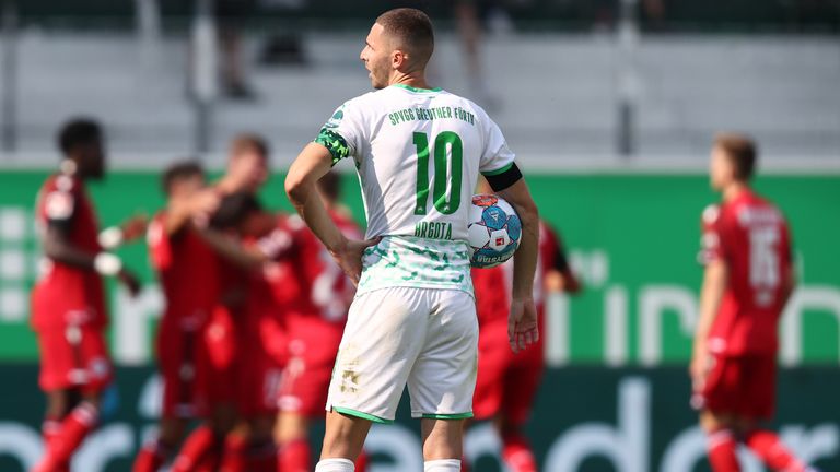 Hrgota-Treffer reicht nicht. Fürth muss weiter auf den ersten Bundesliga-Heimsieg warten.