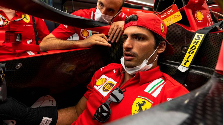 Platz 9: Carlos Sainz (Ferrari). Durchschnittsnote: 2,51