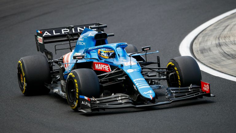 Platz 5: Fernando Alonso (Alpine). Durchschnittsnote: 2,39