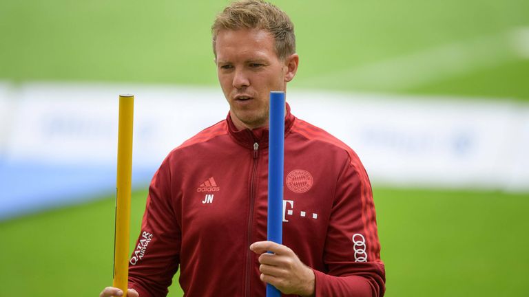 Trainer: JULIAN NAGELSMANN: Wechselte für 25 Millionen Euro von RB Leipzig zum FC Bayern.