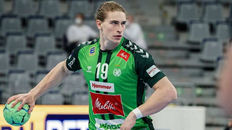 Nationalspieler Juri Knorr trägt ab dieser Saison nicht mehr Grün sondern Gelb - er spielt künftig für die Rhein-Neckar Löwen.
