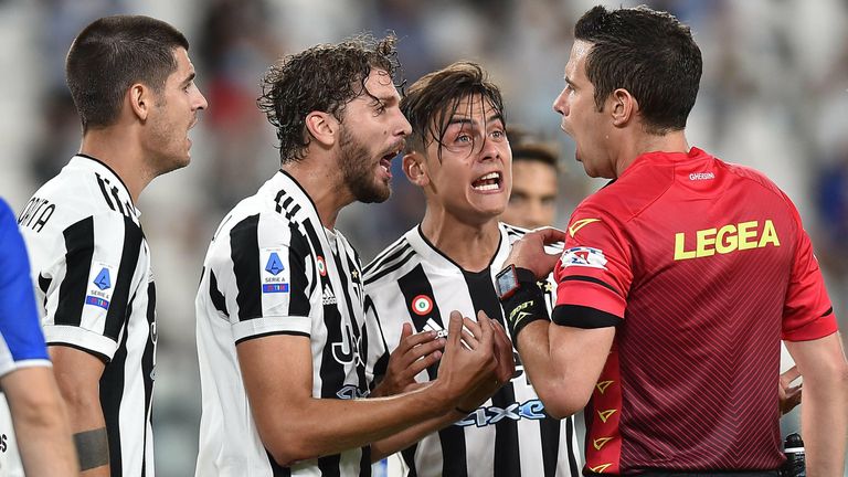 Juventus hadert nach der Niederlage gegen Empoli.