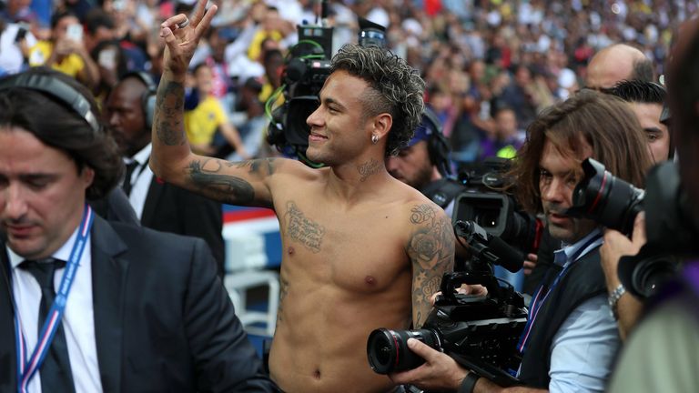 Neymar: 36,72 Millionen Euro