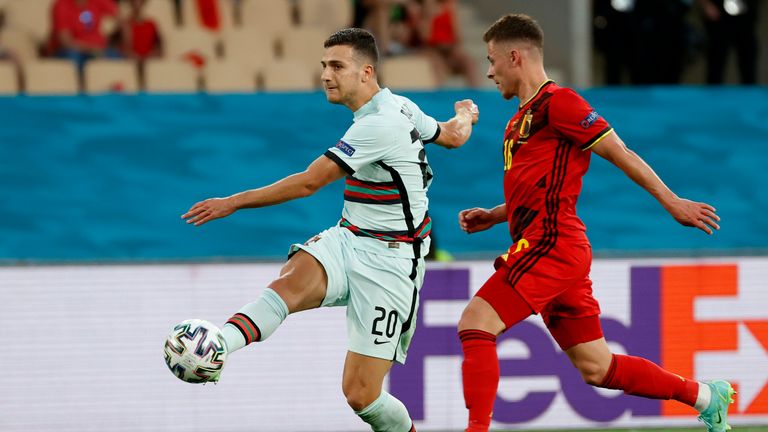 Diogo Daglot spielte mit Portugal bei der EURO 2020