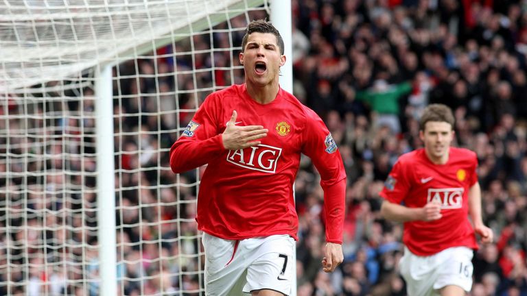 292 Spiele absolvierte Cristiano Ronaldo bisher ür Manchester United