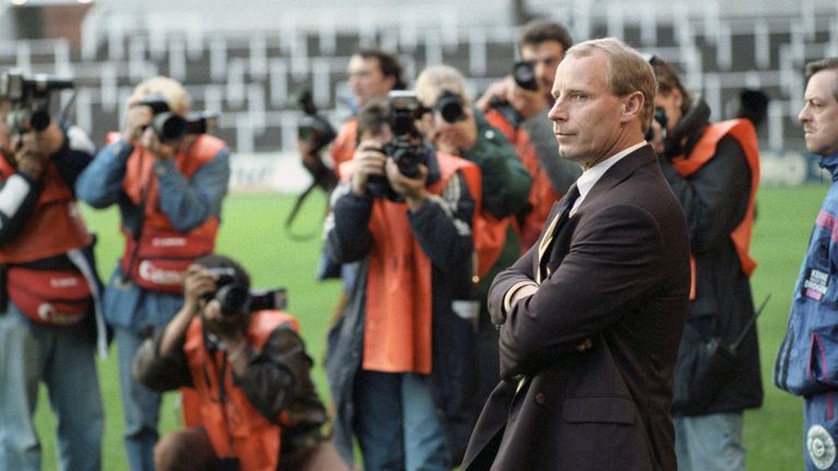 Berti Vogts: 29.08.1990, Portugal - Deutschland 1:1 in Lissabon