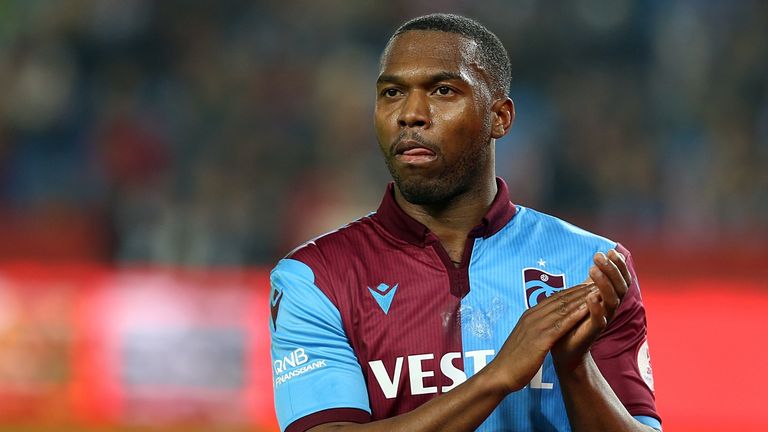 Daniel Sturridge: In England spielte er unter anderem für die drei großen Vereine Manchester City, FC Chelsea und FC Liverpool. Bei Trabzonspor kam er zuletzt auf 16 Spiele.