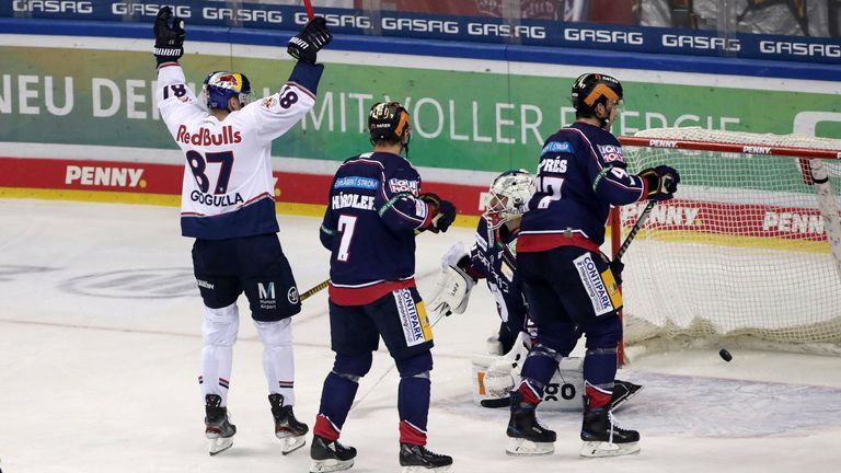 Die Eisbären Berlin verlieren gegen Red Bull München.