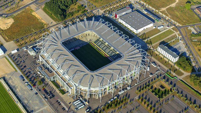 Platz 26: Borussia-Park - 788 Tore (275 Spiele). 