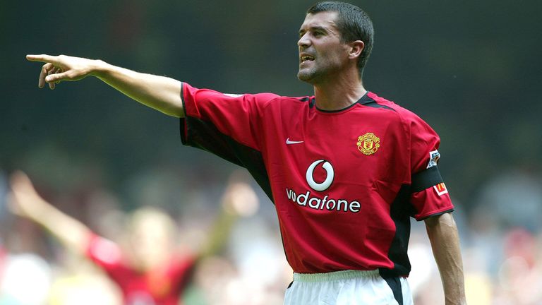 ZENTRALES MITTELFELD: Roy Keane - Der langjährige Kapitän beendete 2006 seine Karriere und ist derzeit als Sky Experte bei den englischen Kollegen tätig.