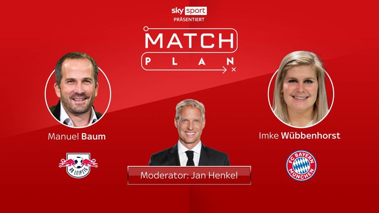 Matchplan - das Taktik-Format: Dieses Mal nehmen Manuel Baum und Imke Wübbenhorst im Vorfeld des Bundesliga-Spieltags die Partie RB Leipzig gegen Bayern München unter die Lupe.