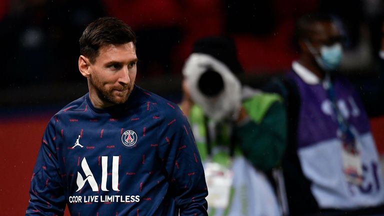 Lionel Messi ist in Paris noch nicht zur Topform gekommen.
