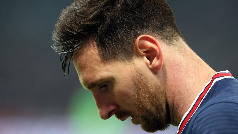 Lionel Messi ist noch ohne Tor in dieser Saison. 