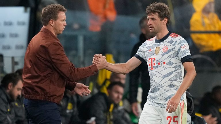 Thomas Müller verpasste die Länderspielreise. Nun gab Bayern-Trainer Julian Nagelsmann ein Update.