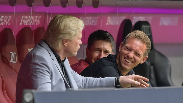 Bayern-Vorstandschef Oliver Kahn hat Trainer Julian Nagelsmann Mitsprache in Transferfragen zugesichert. 