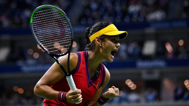 Emma Raducanu feiert bei den US Open ein Tennis-Märchen.