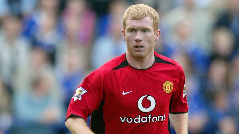 OFFENSIVES MITTELFELD: Paul Scholes - Der Rotschopf war fast 20 Jahre lang der Denker und Lenker bei United. Ist heute CEO beim Viertligisten Salford City.