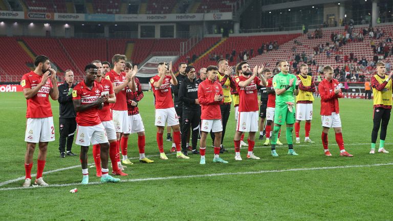 Acht Spiele, fünf Niederlagen: Spartak Moskau hat unter Trainer Rui Vitoria einen enttäuschenden Start hingelegt.