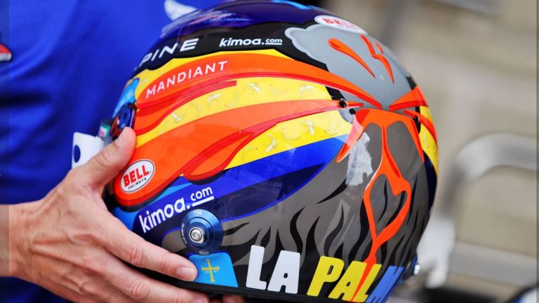 Fernando Alonso (Alpine) (Quelle: Twitter/@alo_oficial)