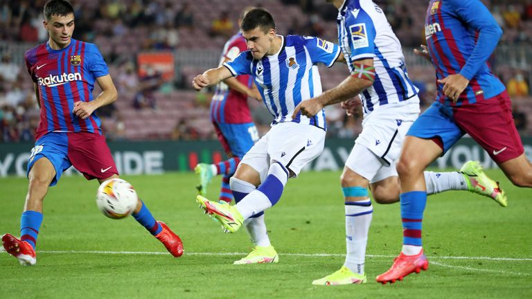 PLATZ 13: Ander Barrenetxea (19, Flügelstümer/ Real Sociedad San Sebastian) - Marktwert: 27,6 Millionen Euro