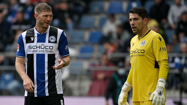 ARMINIA BIELEFELD: Stefan Ortega Moreno, Amos Pieper, Joakim Nilsson, Cedric Brunner, Fabian Kunze, Fabian Klos.