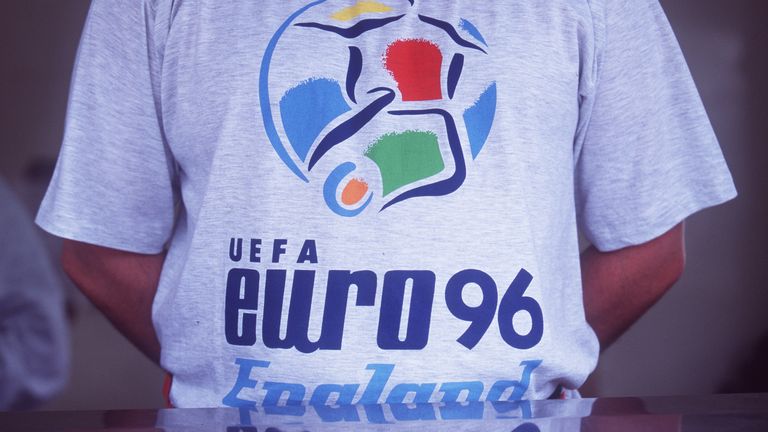 Das Logo der EM 1996