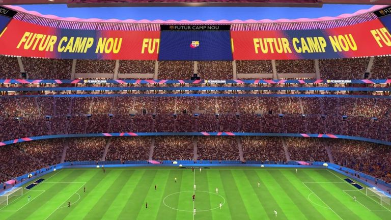 So soll das neue Camp Nou des FC Barcelona aussehen (Quelle: Homepage FC Barcelona)