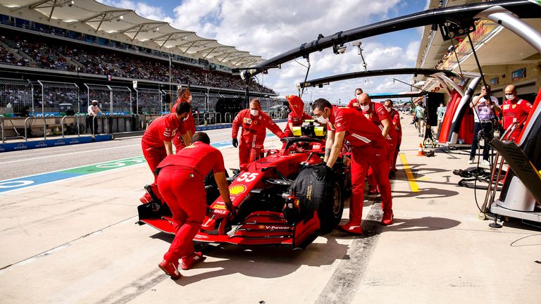 PLATZ 1: Ferrari (Carlos Sainz) - 2,24 Sek. - 25 Punkte.