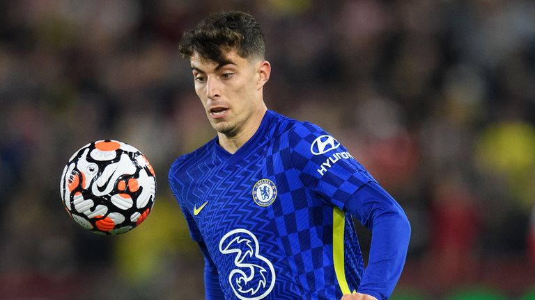 Kai Havertz macht das 3:0 für Chelsea.