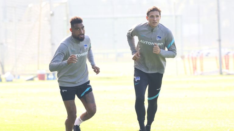 HERTHA BSC: Niklas Stark, Kevin-Prince Boateng, Nils-Jonathan Körber, Lukas Klünter, Peter Pekarik, Dennis Jastrzembski.